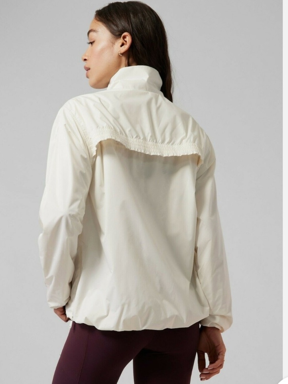 ATHLETA Sightseer Lace Jacket Magnolia White - Picture 2 of 6